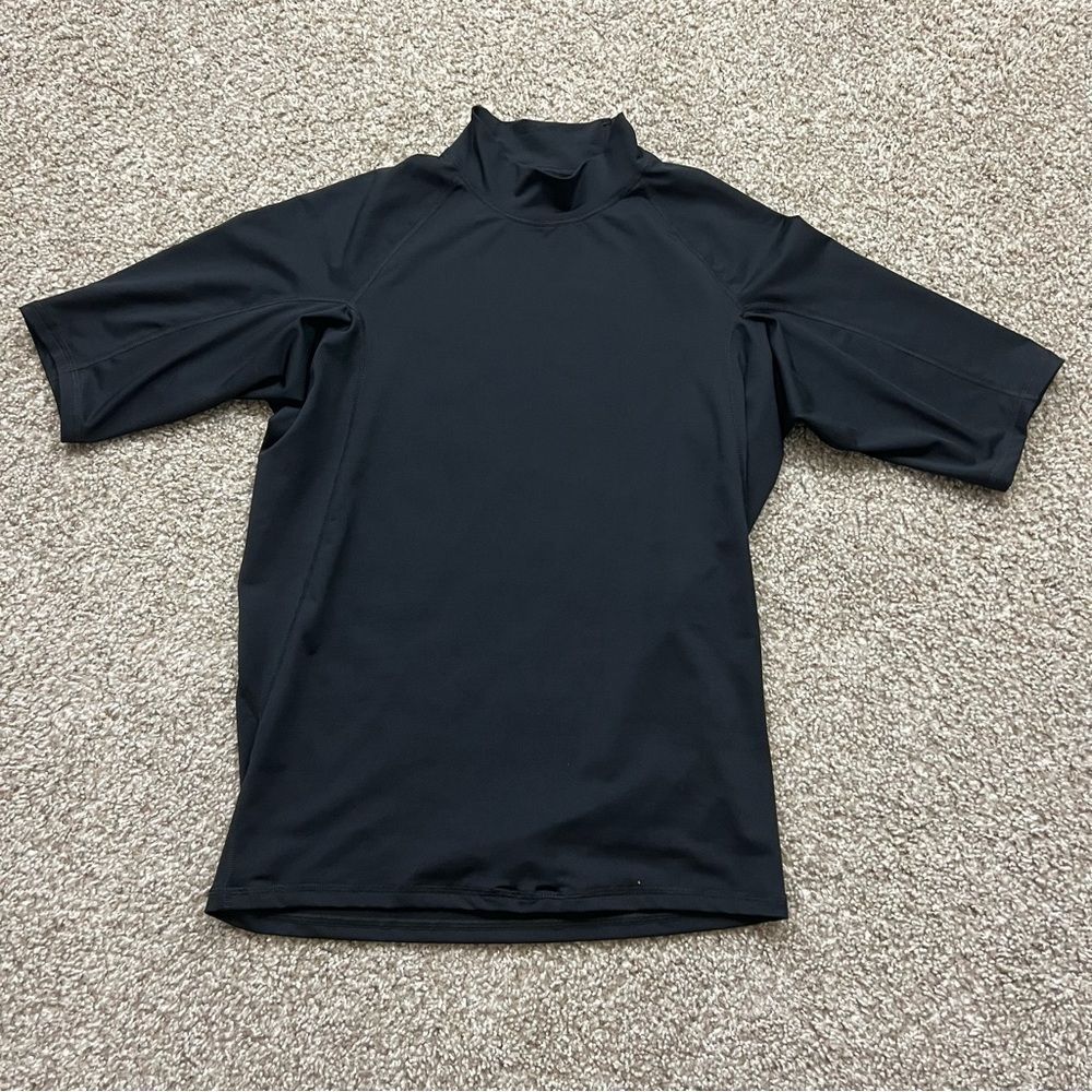 Patagonia mock neck cycling shirt men's L